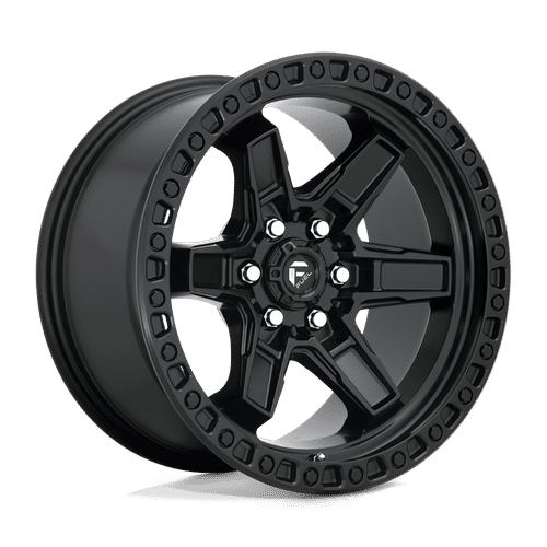 Fuel MATTE BLACK D697 17x9 6x114.3 Wheels