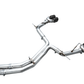 AWE Tuning 19-23 Audi C8 S6/S7 2.9T V6 AWD Track Edition Exhaust - Diamond Black Tips