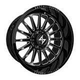 Sentali Forged Gloss Black Milled SF-2 24x12 5x139.7 Wheels