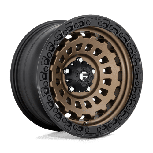Fuel MATTE BRONZE BLACK BEAD RING D634 17x9 5x127 Wheels