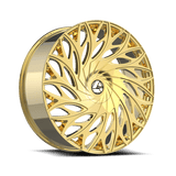 AZARA AZA-525 22x8.5 5x112/5x114.3 38 Nano�Gold