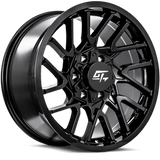 GT OFFROAD Gloss Black Aggression Gloss Black 20x9 5x139.7 Wheels