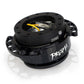 NRG Quick Release Kit - Black Body/ Black Heart Cutout Ring
