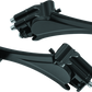 Kuryakyn Adjustable Passenger Pegs With ISO Small Pegs 10 and Up Black