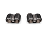 Akrapovic 2021+ BMW G87 M2, G80 M3 &amp; G82 M4 Octagonal Carbon Design Tail Pipe Set
