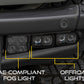 Diode Dynamics 21-Up Ford Bronco Stage Series Fog Pocket Kit - Yellow Sport