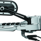 Kuryakyn Heavy Industry Mirrors Satin Black & Chrome