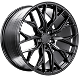 Sentali Street Matte Black SS2 20x10.5 5x120 Wheels