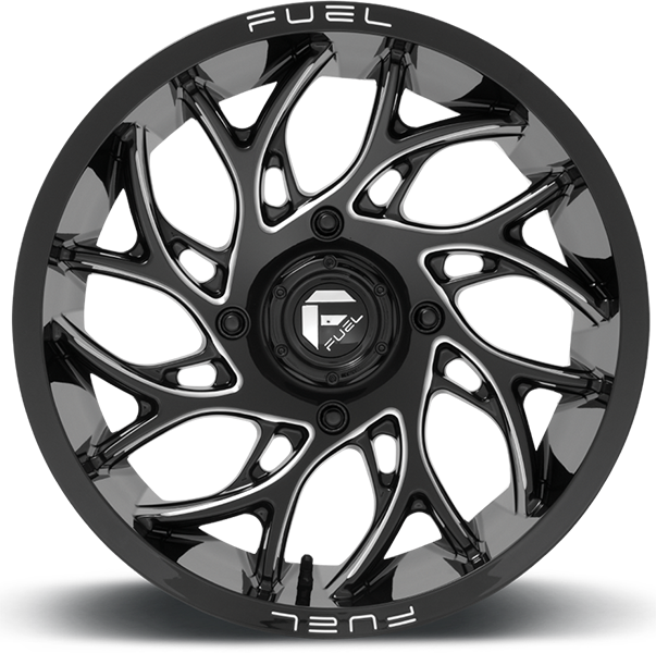 FUEL D204 RUNNER 22x7 4x137 13 POLISHED