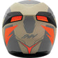 THH Helmets T810S Turbo Gray/Orange - XS