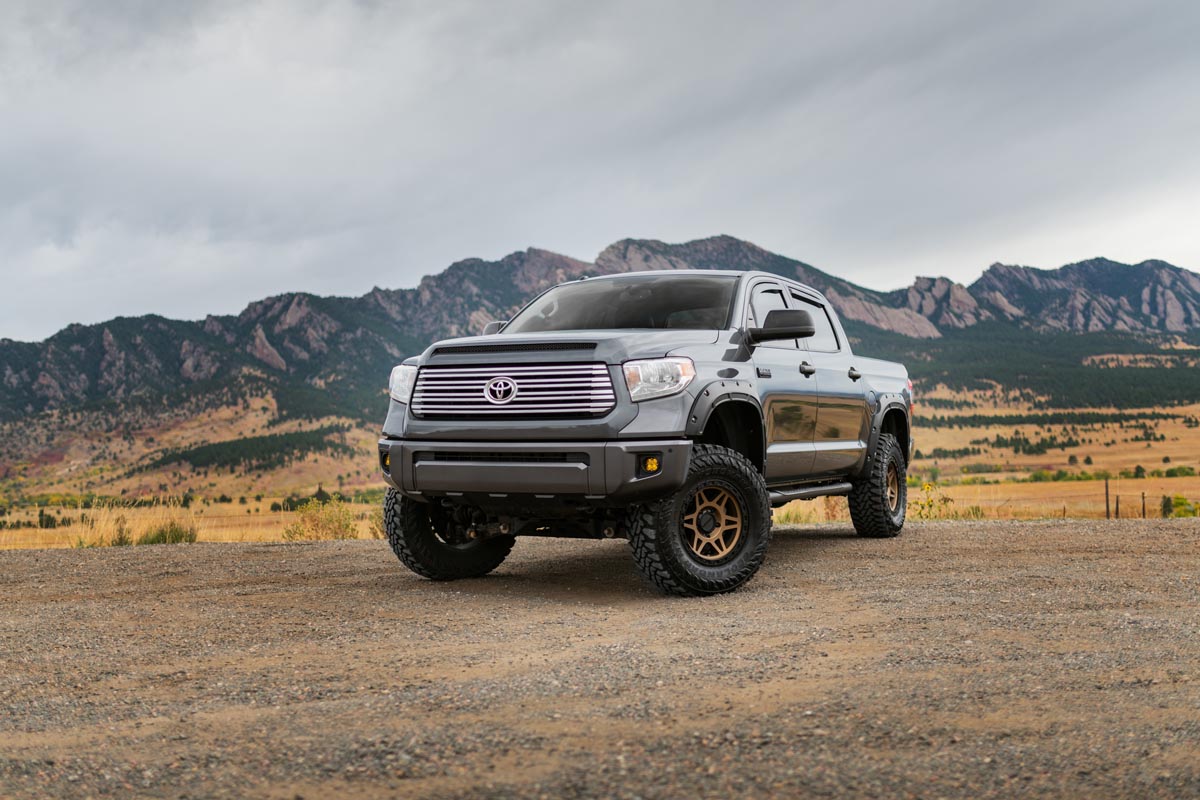 Fender Flares | Defender | 4X4 Smoked Mesquite | Toyota Tundra 2WD/4WD (14-21)