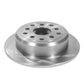 Yukon Gear Rear Double-Drilled Brake Rotor For Jeep Wrangler 5X5in And 5X55in