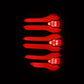 AlphaRex 09-14 Ford F150 LUXX LED Taillights - Black/Red Housing