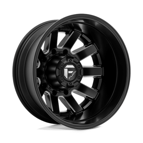 Fuel MATTE BLACK MILLED D538 24x8.25 8x165.1 Wheels