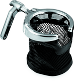 Kuryakyn Drink Holder Mesh Basket with Perch Mount Universal Chrome