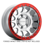 Method Beadlock Ring - 17in Forged - Style 1 - Red