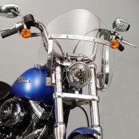 National Cycle 06-23 Harley Davidson FX Glide/Softail 49 mm. Switchblade Windshield Shorty-Clear