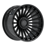 SENTALI BFX Gloss Black Lip / Matte Black Centre BFX1 22x12 5x127/5x139.7 Wheels