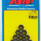 ARP M10x1.25 Sml Clr/Low Head 12PT Nut Kit 8740 Chrome Moly Black - 10 PK