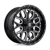 Fuel GLOSS BLACK MILLED D588 20x10 8x165.1 Wheels