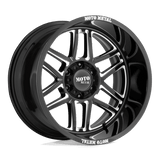 Moto Metal GLOSS BLACK MILLED MO992 FOLSOM 20x10 6x139.7 Wheels