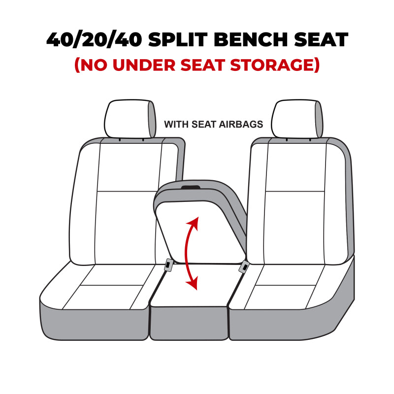 Covercraft 09-14 Dodge Ram Polycotton SeatSaver Custom Front Row Seat Covers - Charcoal