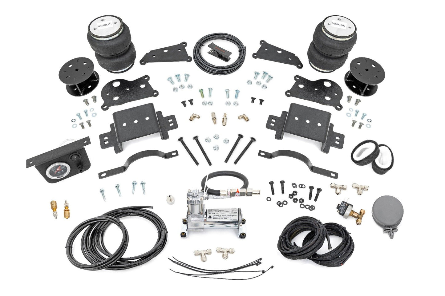 Air Spring Spacer Kit w/ Compressor | 5" Lift | Ram 2500/3500 4WD (14-22)