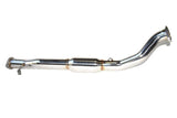 Invidia 08-15 Mitsubishi Evolution X High Flow Cat Downpipe & Test Pipe (One Piece)