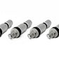 Torque Solution Billet TPMS Valve Stem Kit (Silver) 2008+ Subaru Legacy Impreza WRX / STi