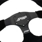 PRP Comp-R D-Shape Suede Steering Wheel - Blue