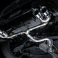 AWE Tuning MK8 Volkswagen Golf R 3in Track Edition Quad Exhaust - Chrome Silver Tips