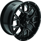 QuadBoss Barbwire 14X7 - 5+2 - 4/110 - Milled