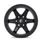 FUEL D697 KICKER 18x9 6x139.7 -12 MATTE BLACK