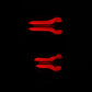 AlphaRex 21-23 Ford F-150 LUXX LED Taillights - Black w/ BLIS