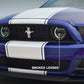 Raxiom 13-14 Ford Mustang GT CCFL Halo Fog Lights (Smoked)