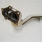Invidia 02-07 WRX/STi Polished Divorced Waste Gate Downpipe with High Flow Cat