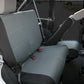 Rampage 2007-2018 Jeep Wrangler(JK) Unlimited Custom Fit Seat Cover - Black/Grey