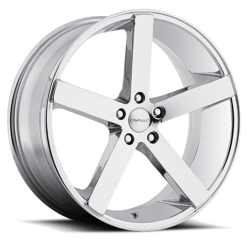 SPEC-1 RACING SP-5 Nano Chrome 20x8.5 5x112 Wheels | Offset: 35 | Backspace: nan | Bore: nan