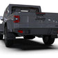 Rally Armor 19-25 Jeep JT Gladiator (Mojave/Rubicon) Black Mud Flap w/Metallic Black Logo