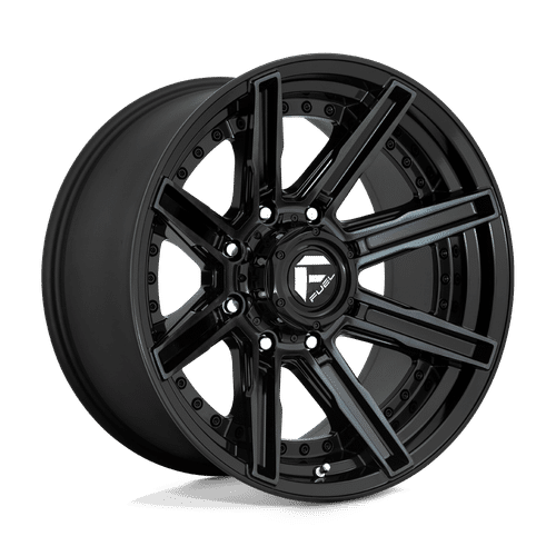 Fuel GLOSS MACHINED DOUBLE DARK TINT D708 20x10 8x165.1 Wheels