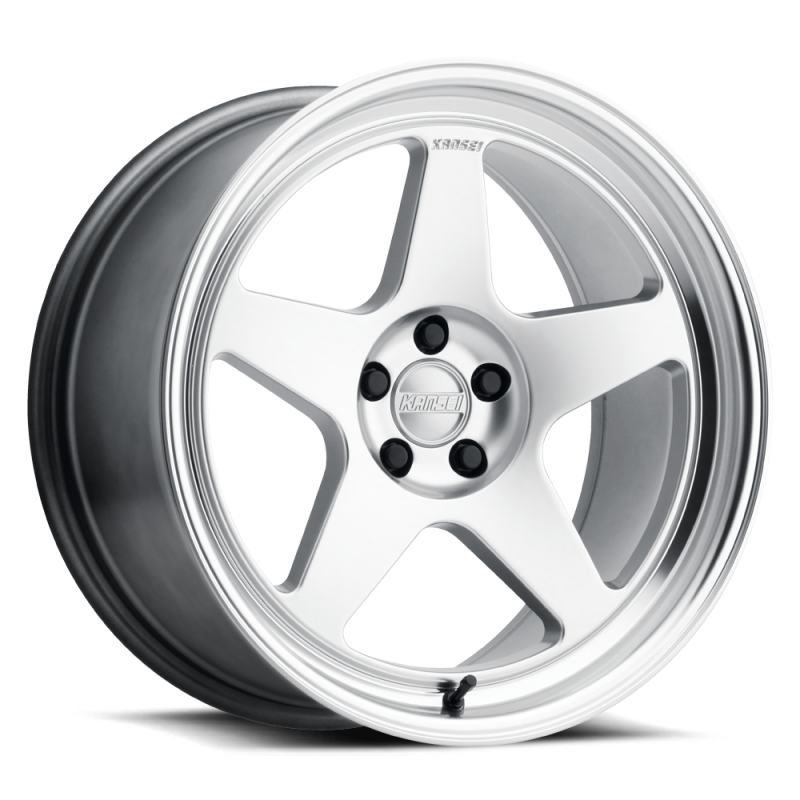 Kansei K12H Knp 15x8in / 4x100 BP /0mm Offset / 73.1mm Bore - Hyper Silver Wheel