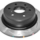DBA 07-14 Cadillac Escalade / Chevy Avalanche Rear Slotted 4000 Series Rotor
