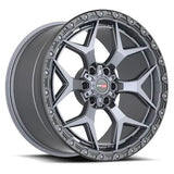 VORTEK Matte Titanium Black Bead Ring VRT-603MTB 18x9 6x135/6x139.7 Wheels