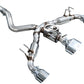 AWE 23-24 Toyota GR Corolla Track Edition Catback Exhaust - Chrome Silver Tips