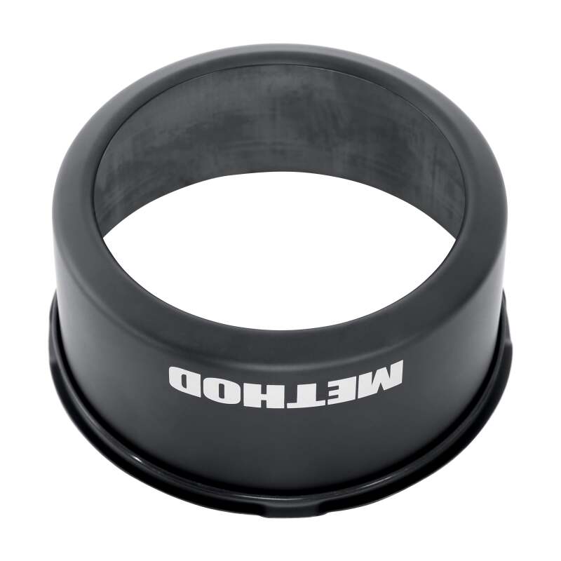 Method Cap Open - 62mm - Push Thru - Black
