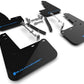 Rally Armor 23-26 Toyota GR Corolla Black Mud Flap w/Light Blue Logo