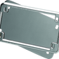 Kuryakyn License Frame & Backing Plate Set 4in X 7in Chrome