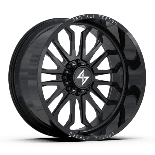 Sentali Forged Gloss Black SF-3 24x14 5x127 Wheels