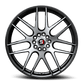 SPEC-1 RACING SP-65 17x8 5x110/5x114.3 42 Gloss Black & Machined