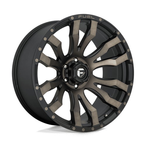 Fuel MATTE BLACK DOUBLE DARK TINT D674 22x10 6x135 Wheels